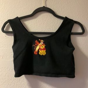 Vintage Winnie the Pooh crop top